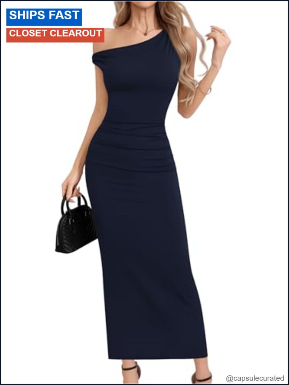Off Shoulder Maxi Dress Sleeveless Bodycon Mermaid Formal Gown